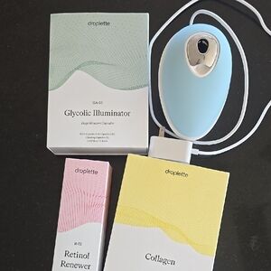 Droplette Skincare Device with Capsules